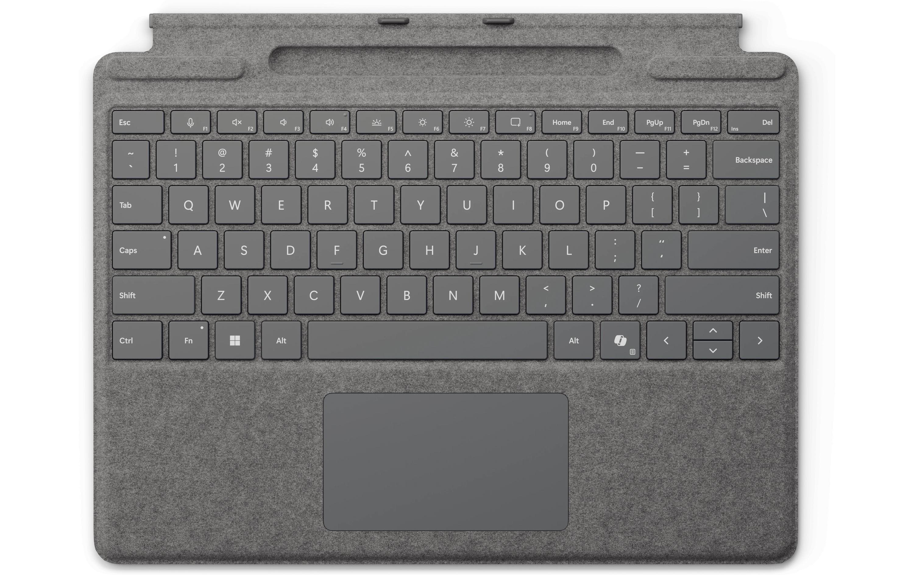 Microsoft Surface Pro Keyboard Platinum, für Surface Pro 11