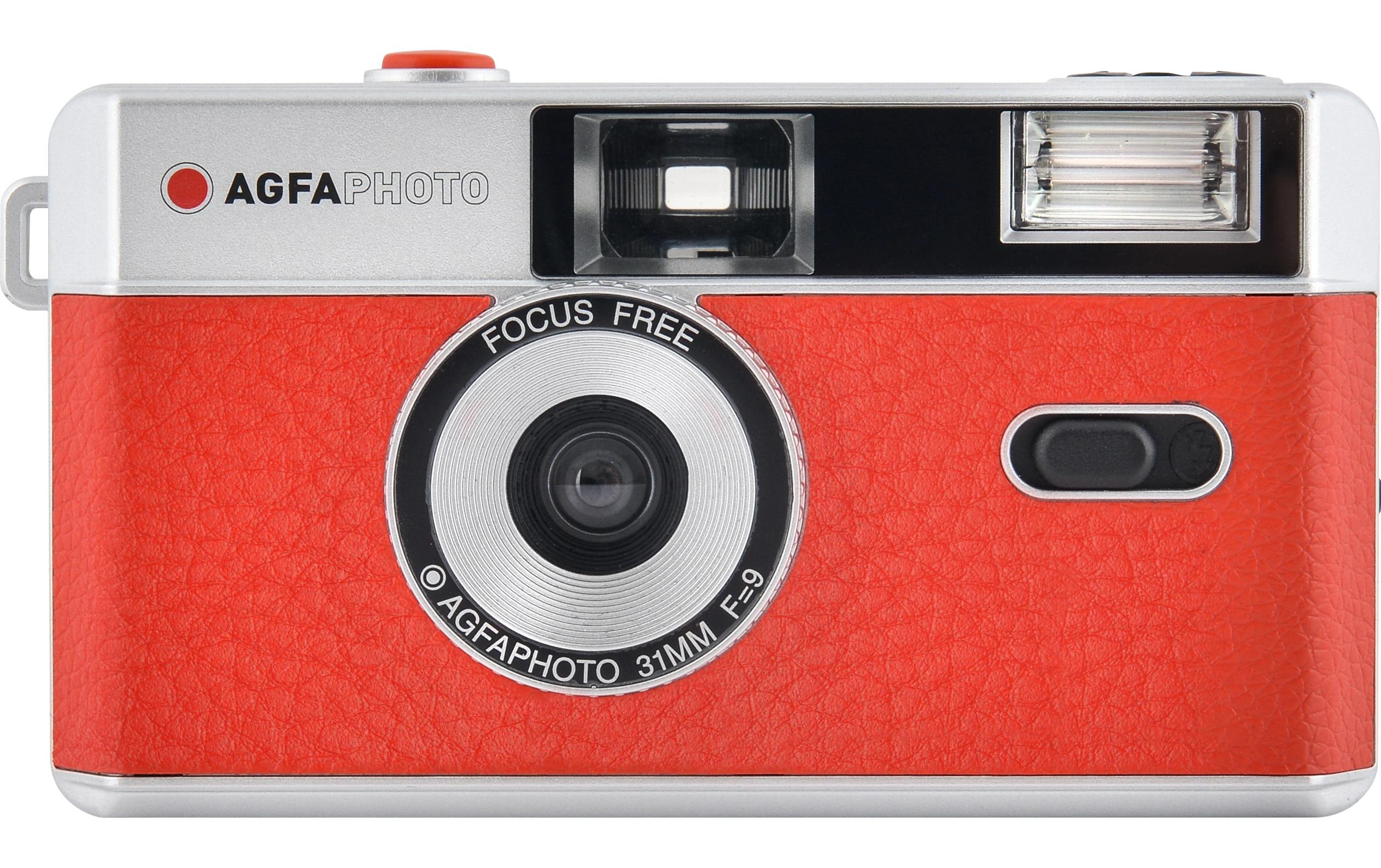 Agfa 35mm Analogue Camera Red