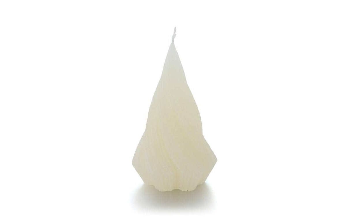 balthasar Kerze Tannenbaum Foresta, Weiss 6.5x13 cm (DxH)