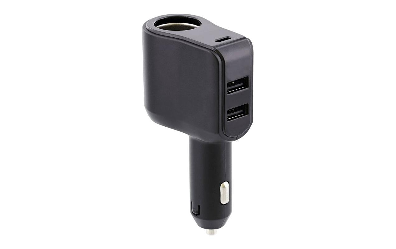TNB Ladegerät mit 2xUSB-A Ladegerät mit 12 Volt, 2xUSB-A und USB-C