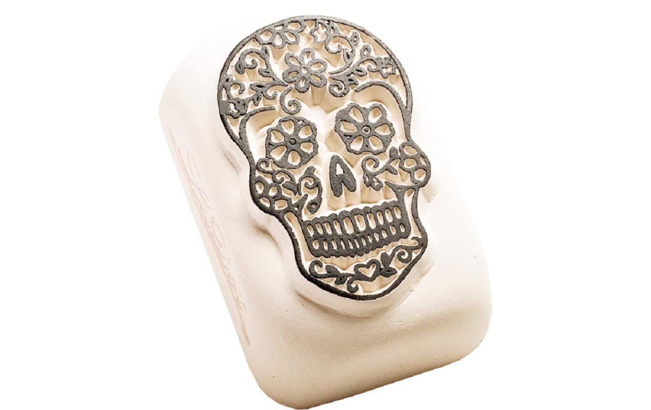 LaDot Tattoo Stempel Sugar Skull Medium
