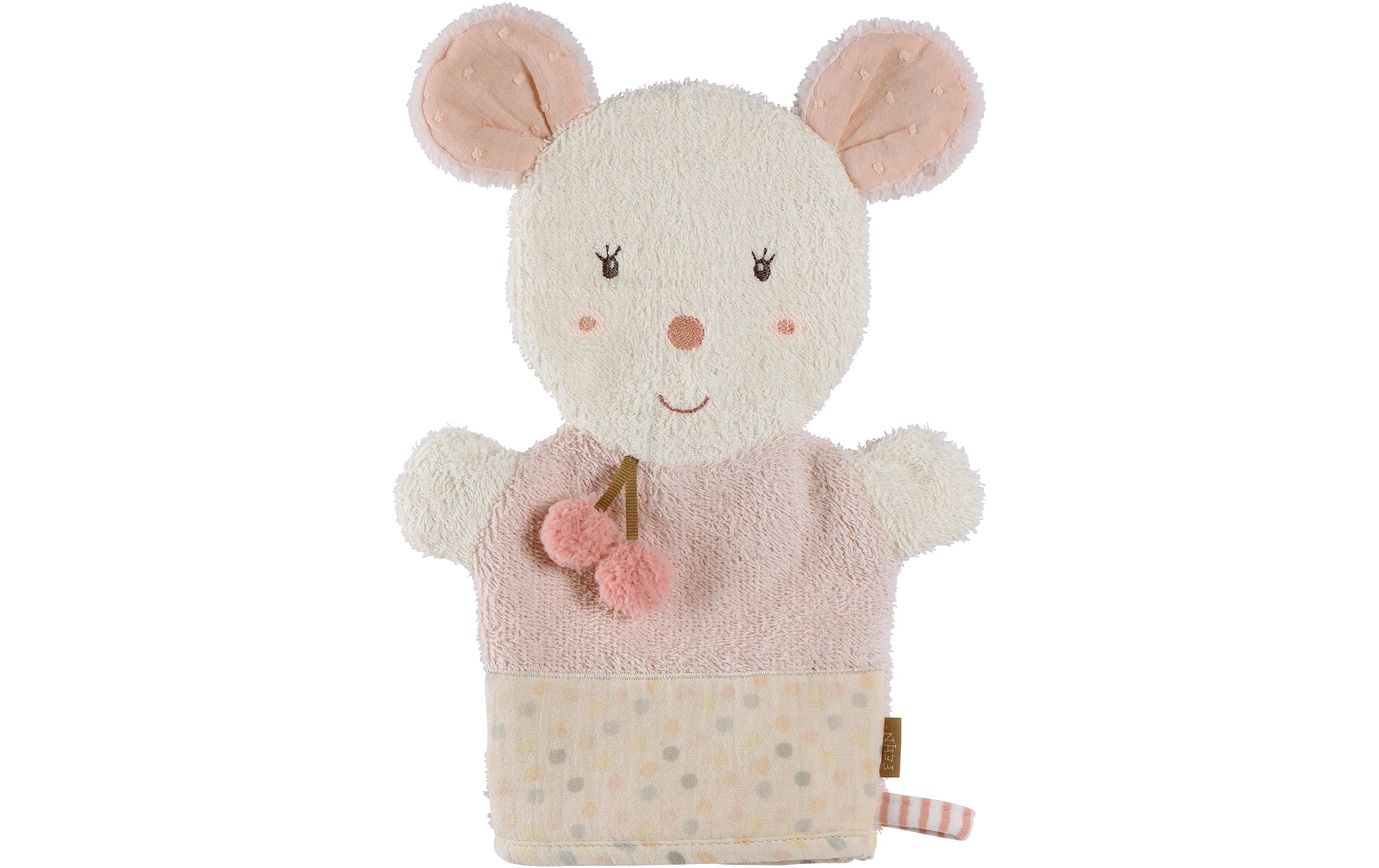 Fehn "feehnland" Waschhandschuh Maus