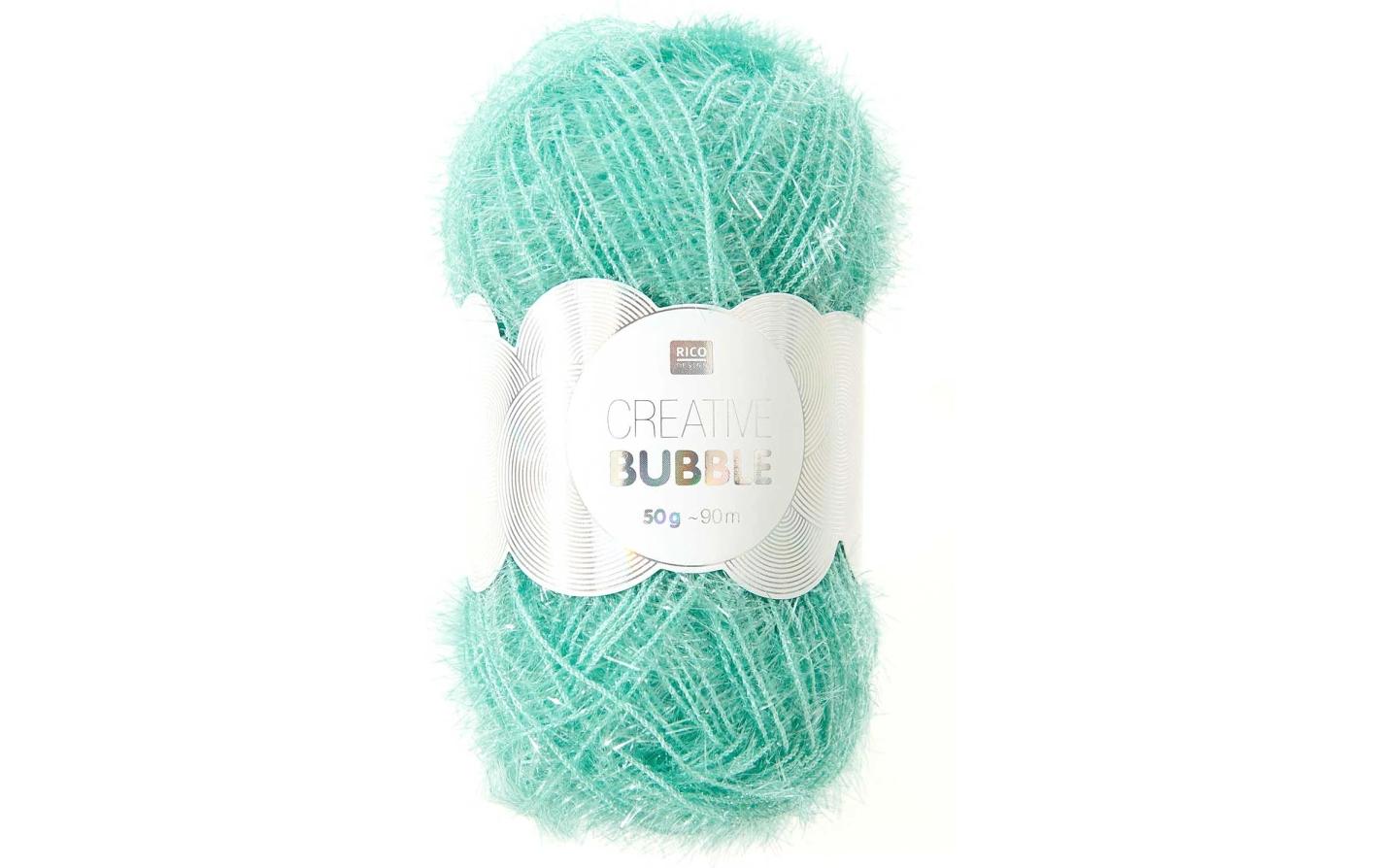 Rico Creative Bubble aqua 50 g, 90 m, 100 % PES