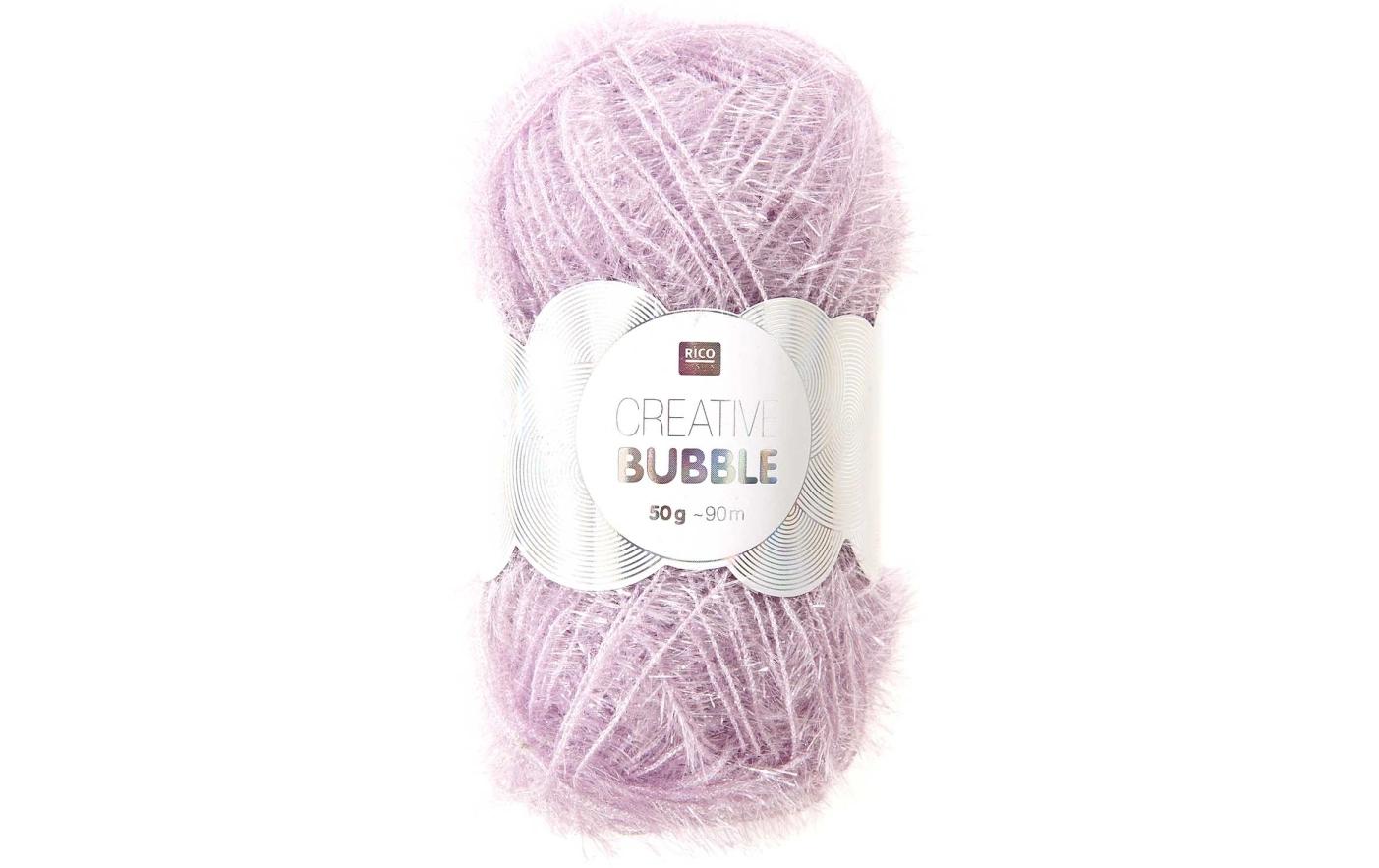 Rico Creative Bubble lavendel 50 g, 90 m, 100 % PES
