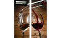 Wallxpert Bild Wein 2-teilig MDF, Grösse Total: 50 x 50 cm