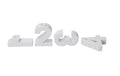 COCON Adventskerzenhalter, Zahlen 1-4 weiss, MDF