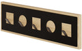 Woody Fashion Garderobenl. Icon Sapphire Span melaminbeschichtet, 54.2x16x2cm