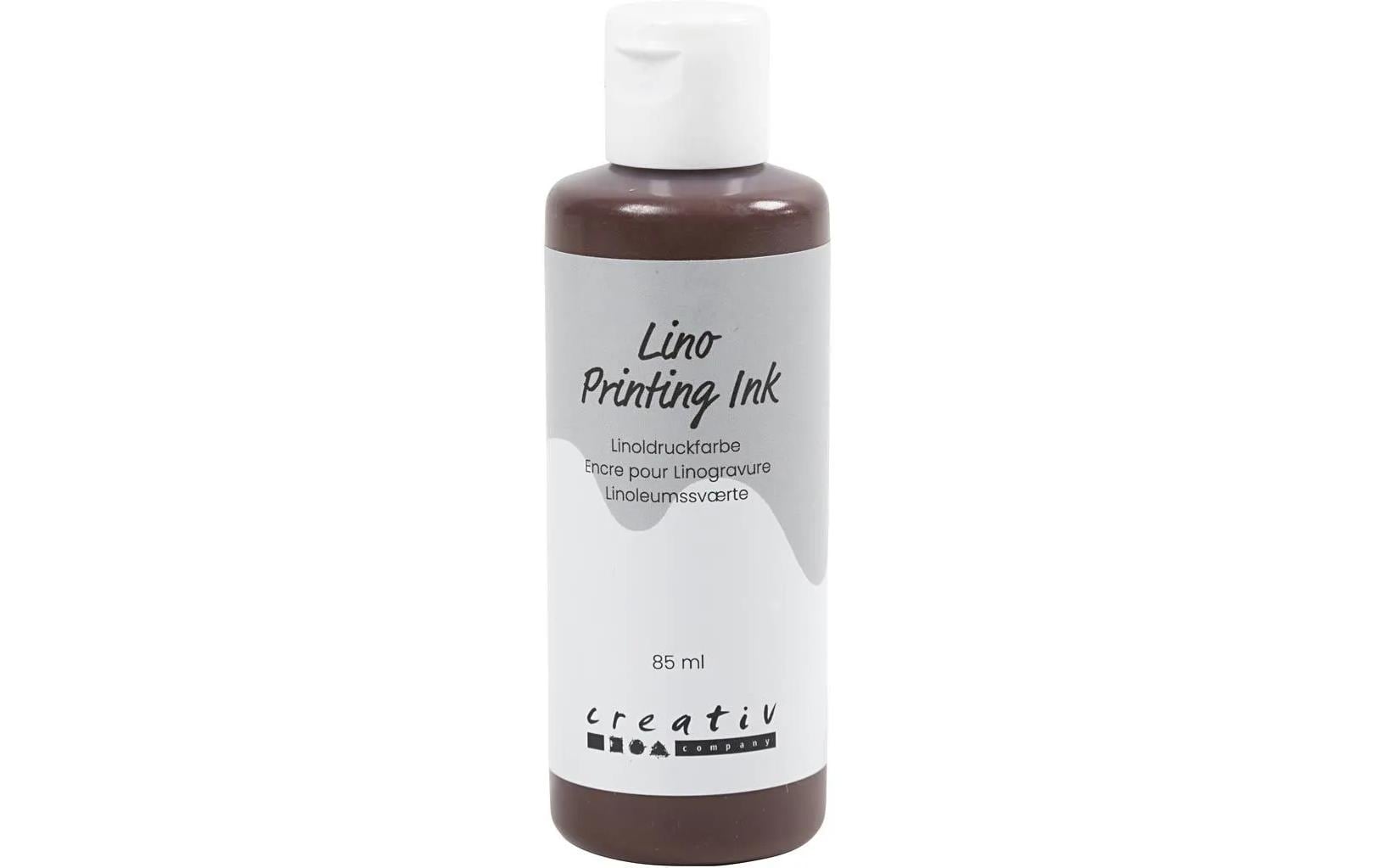 Creativ Company Linolfarbe braun, 85 ml