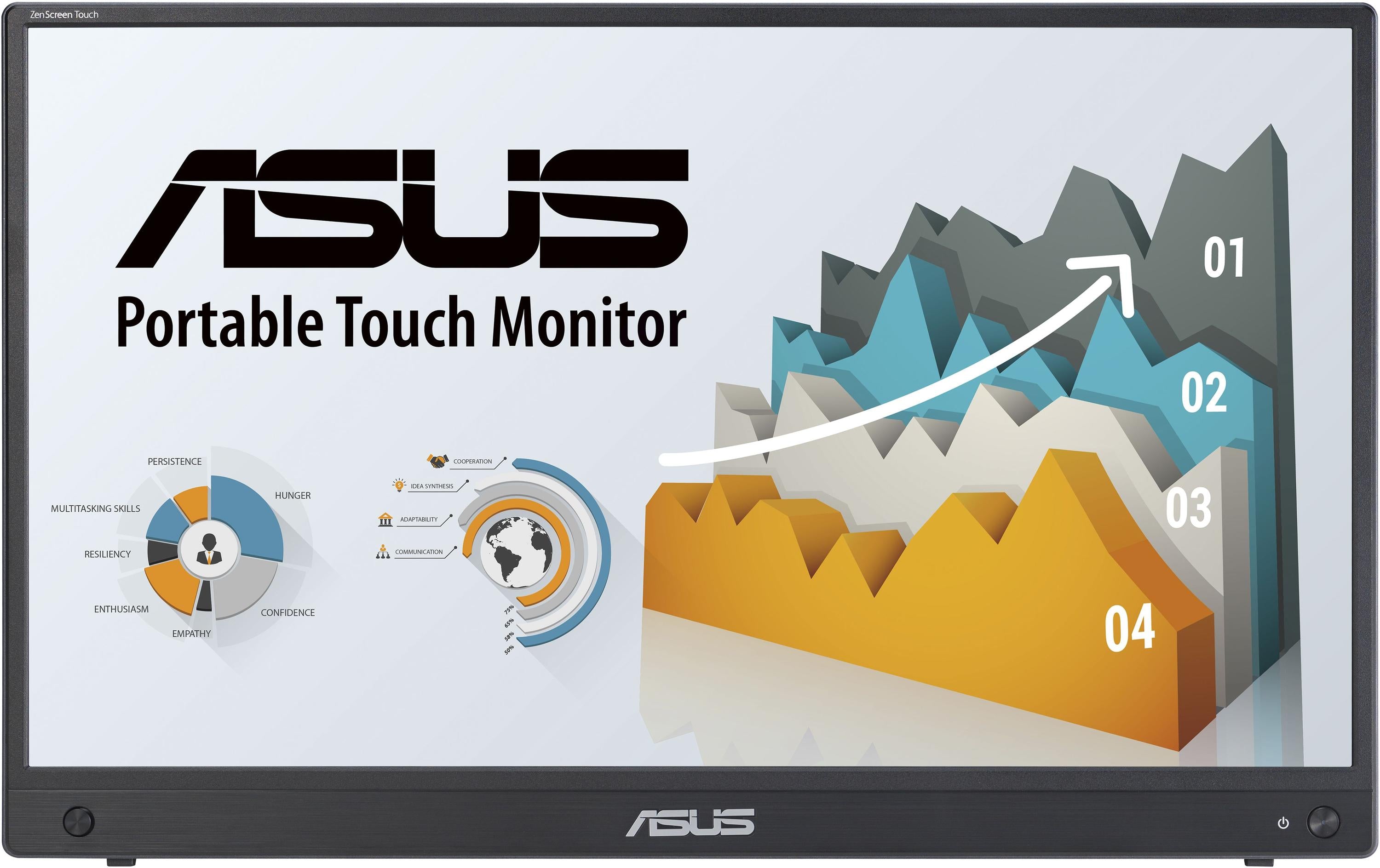 ASUS ZenScreen Touch MB16AMTR 15.6", Akku