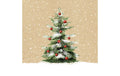 B+C Weihnachtsservietten My Christmas Tree Grösse 33x33cm, 20 Stück, 3-lagig