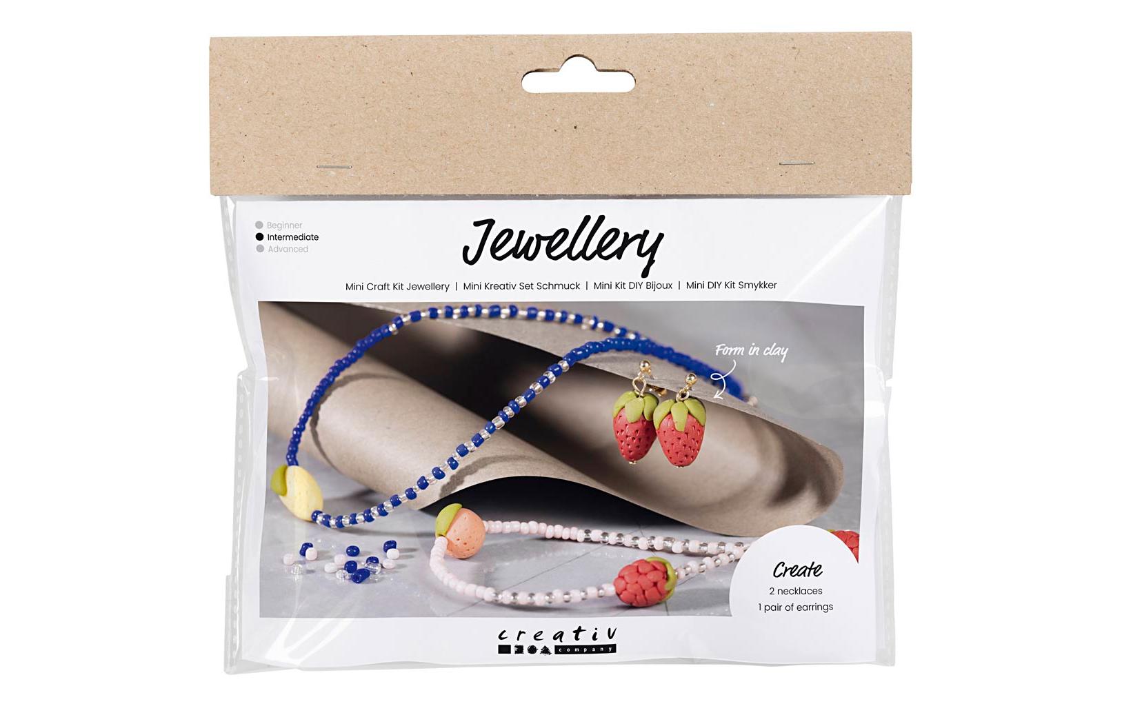 Creativ Company  Bastelset Schmuck Klassische Perlen, inkl. Anleitung