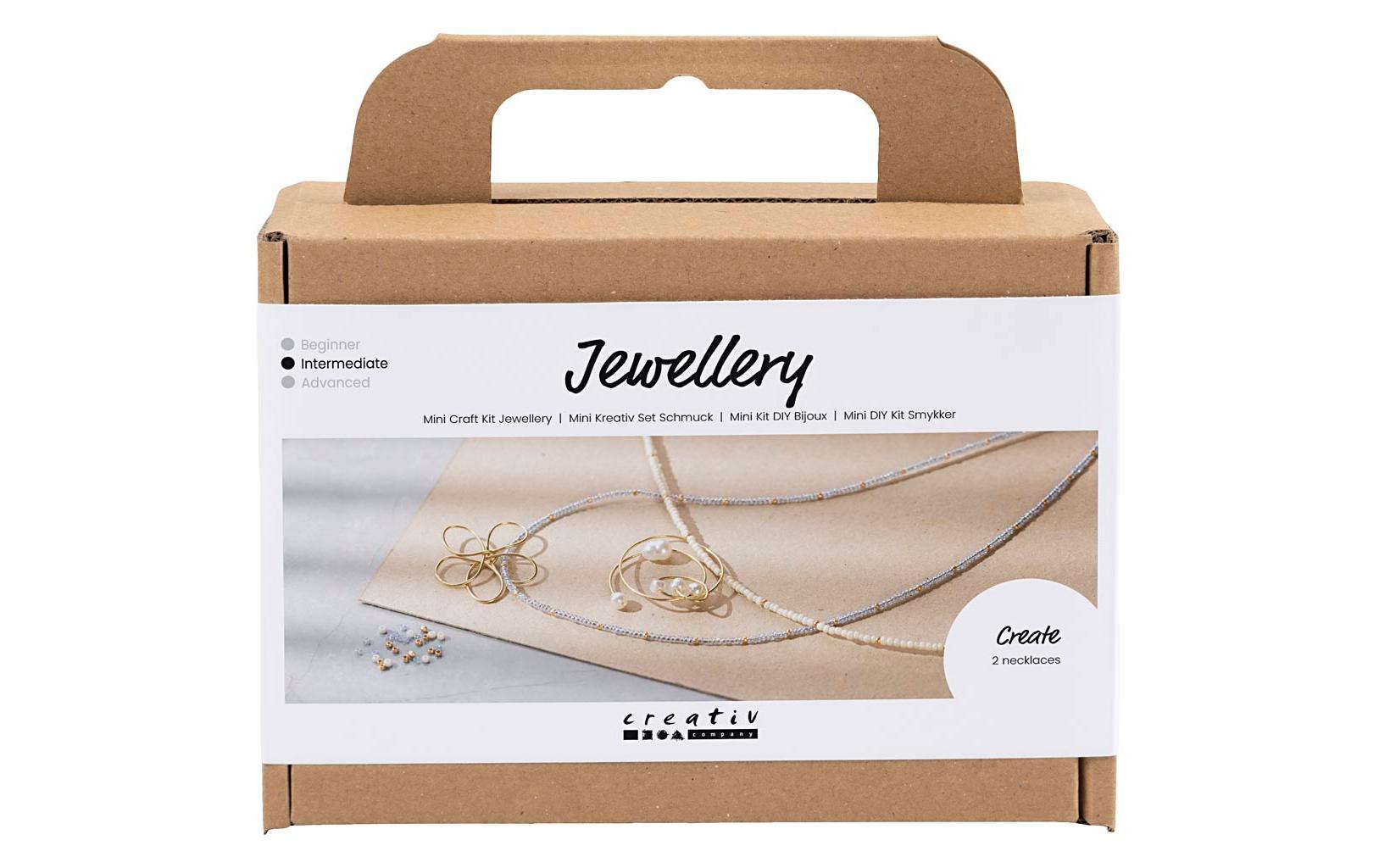Creativ Company  Bastelset Schmuck Klassische Perlen, inkl. Anleitung