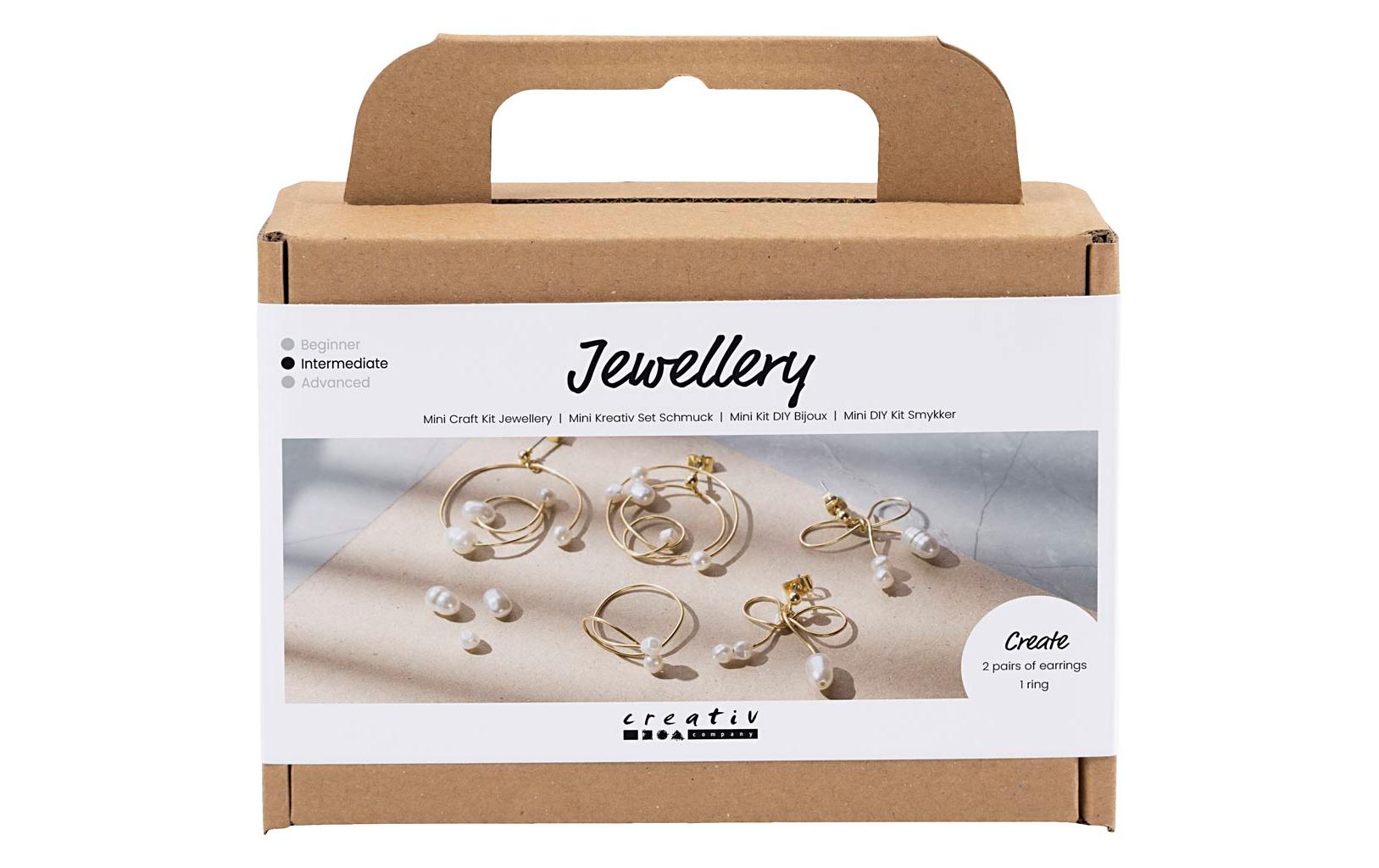 Creativ Company  Bastelset Schmuck Klassische Perlen, inkl. Anleitung