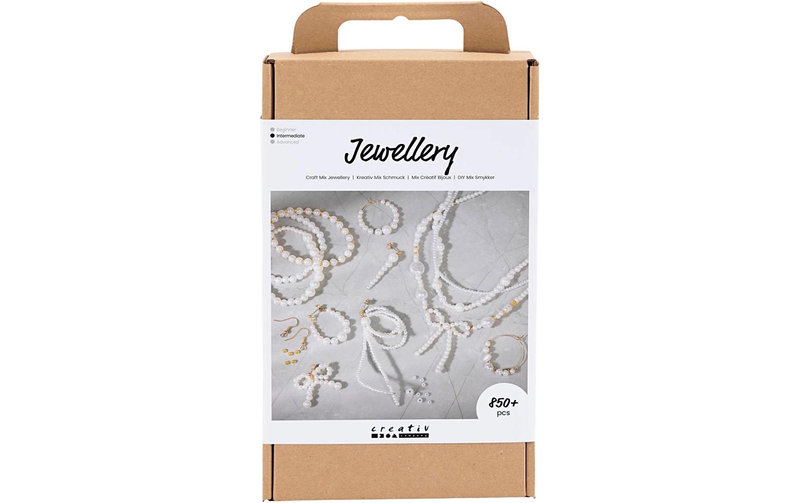 Creativ Company  Bastelset Schmuck Klassische Perlen, inkl. Anleitung