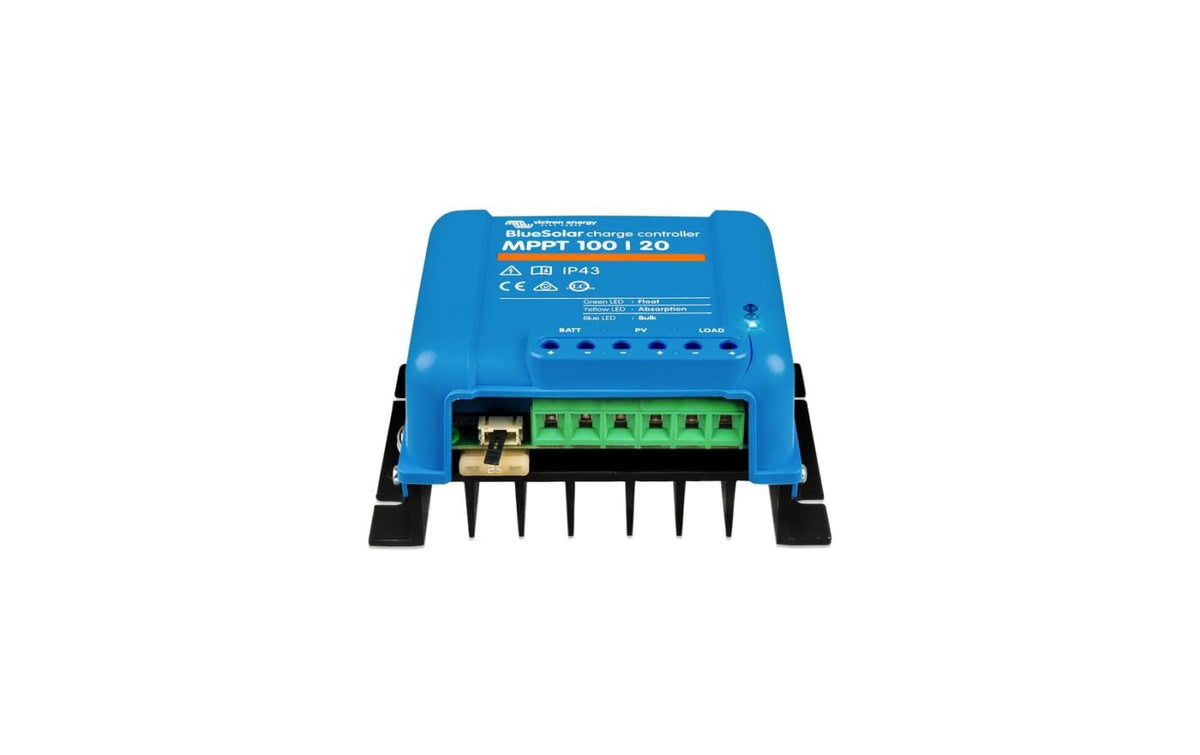 Victron Energy BlueSolar 100/20 MPPT MPPT-Solarladeregler 12/24/48V 20A