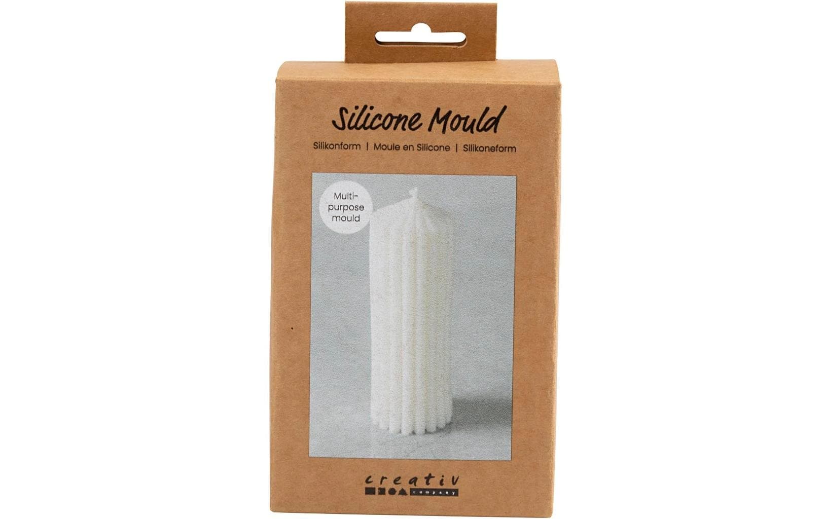 Creativ Company Kerzengiessform Silikon 12x4cm
