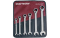 6-t. GearWrench-Satz 8-19 mm Rolltasche Gear Wrench