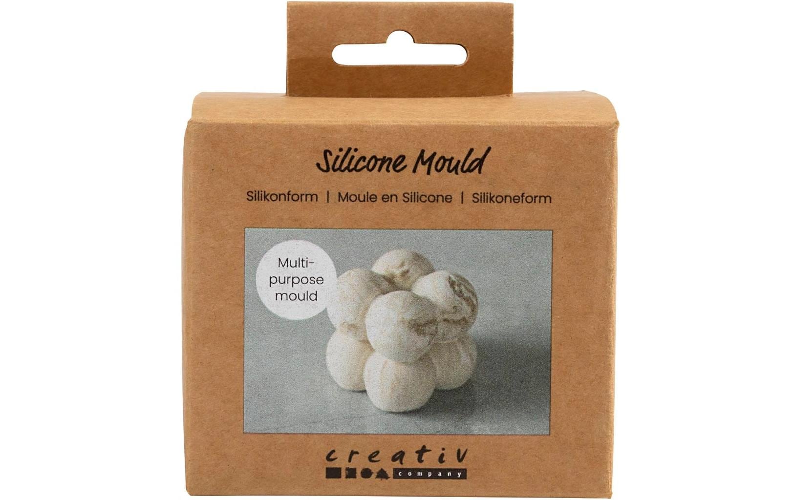 Creativ Company Giessformen Silikon 4 cm x 4 cm, 1 Stück