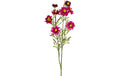 Botanic-Haus Blütenzweig, Lila 68 cm lang, Spinnstoff, Kunststoff