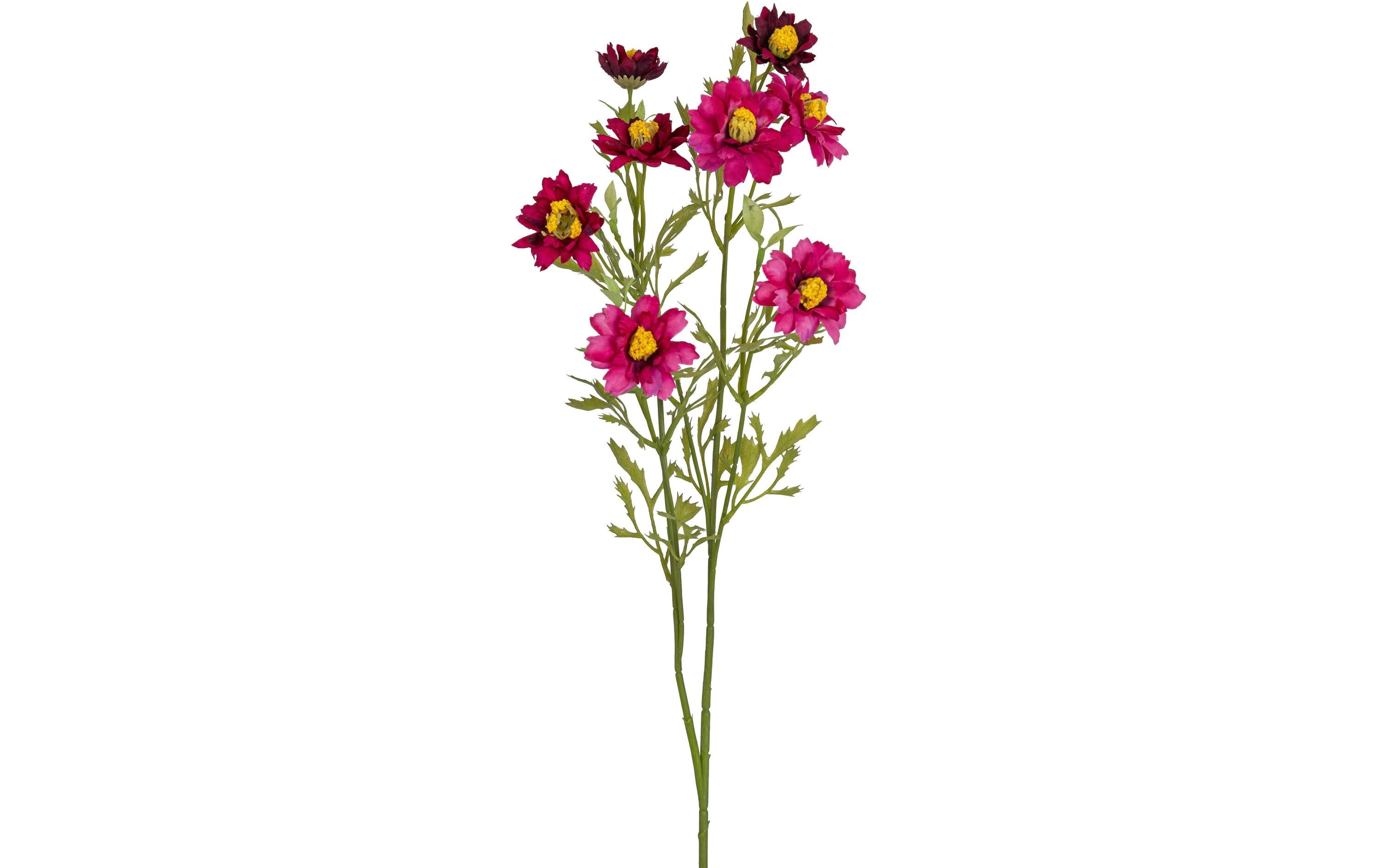 Botanic-Haus Blütenzweig, Lila 68 cm lang, Spinnstoff, Kunststoff