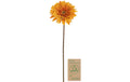 Botanic-Haus Gerbera, Orange-Gelb 63 cm lang, Stoff, Kunststoff