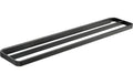 Zone Handtuchhalter 2-fach Rim, Schwarz 70x12 cm, Aluminimum