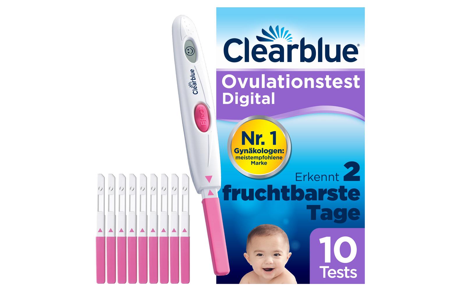Clearblue Ovulationstest 10er 99% Zuverlässigkeit