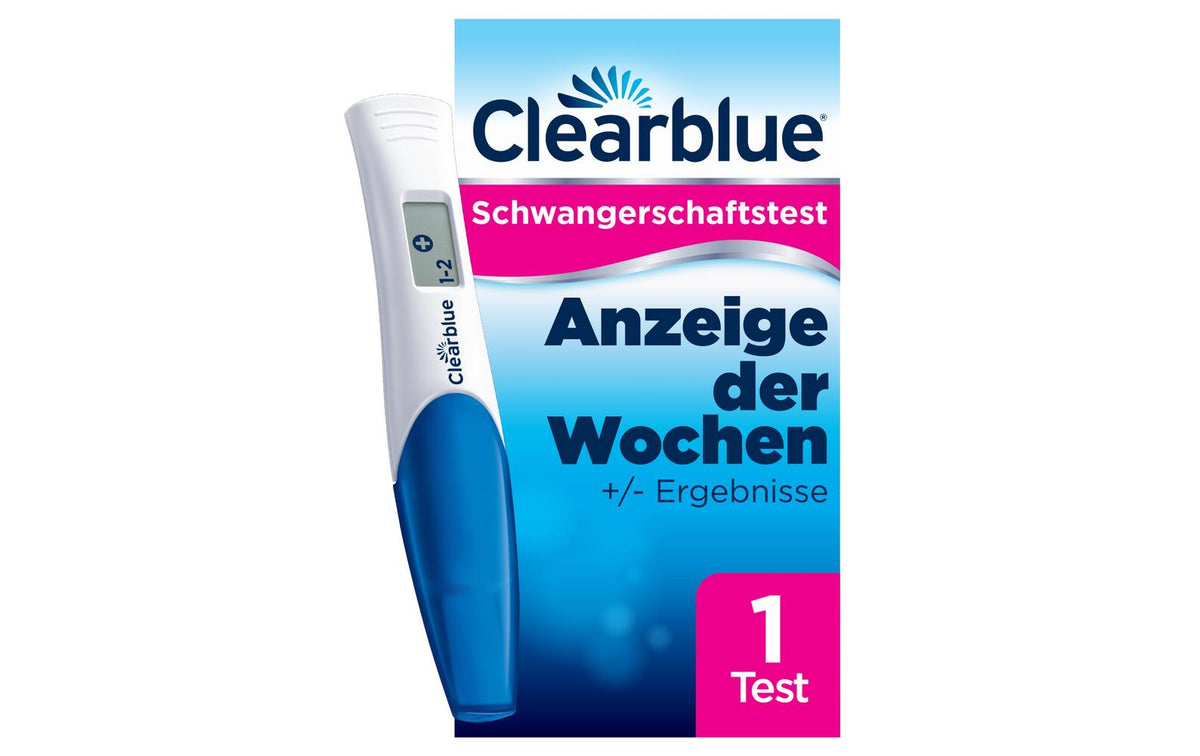 Clearblue Schwangerschaftstest Digitale Anzeige inkl. Wochenangabe