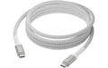 dbramante 2.5m USB-C to USB-C 100W Braided Cable White