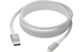 dbramante 2.5m USB-A to Lightning Braided Cable White