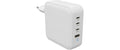 Hyper 100W USB-C GaN Ladegerät 3C+1A, weiss