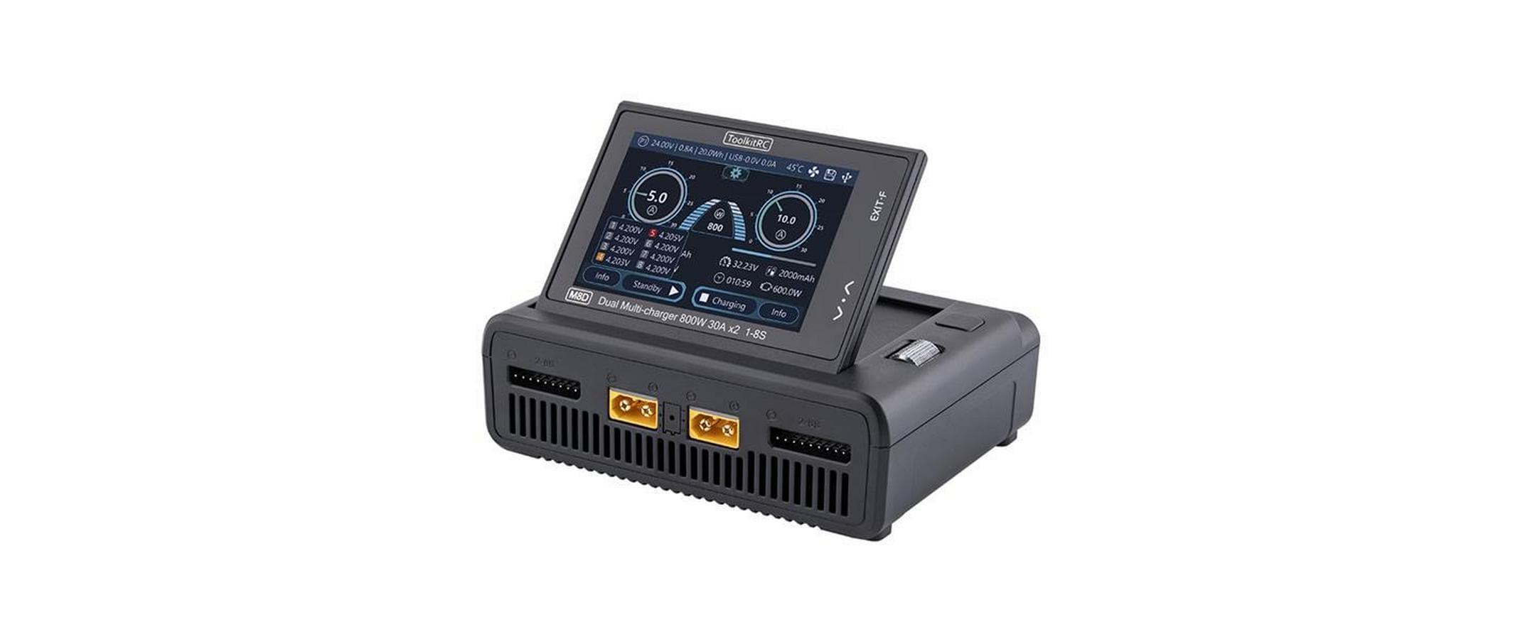 ToolKitRC M8D Dual DC Ladegerät 1-8S, max:1600W