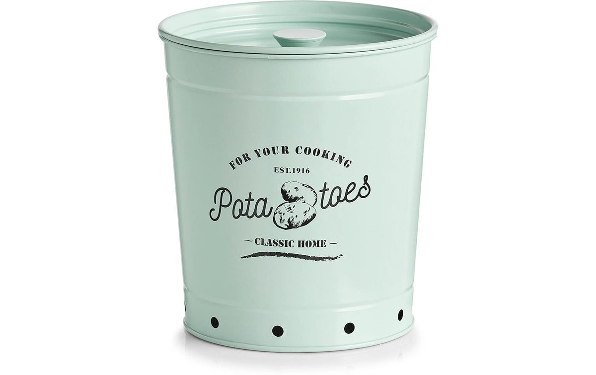 Zeller Present Kartoffeltopf Potat. Metall, Ø 16-19,7 x 21,5 cm, 3910 ml