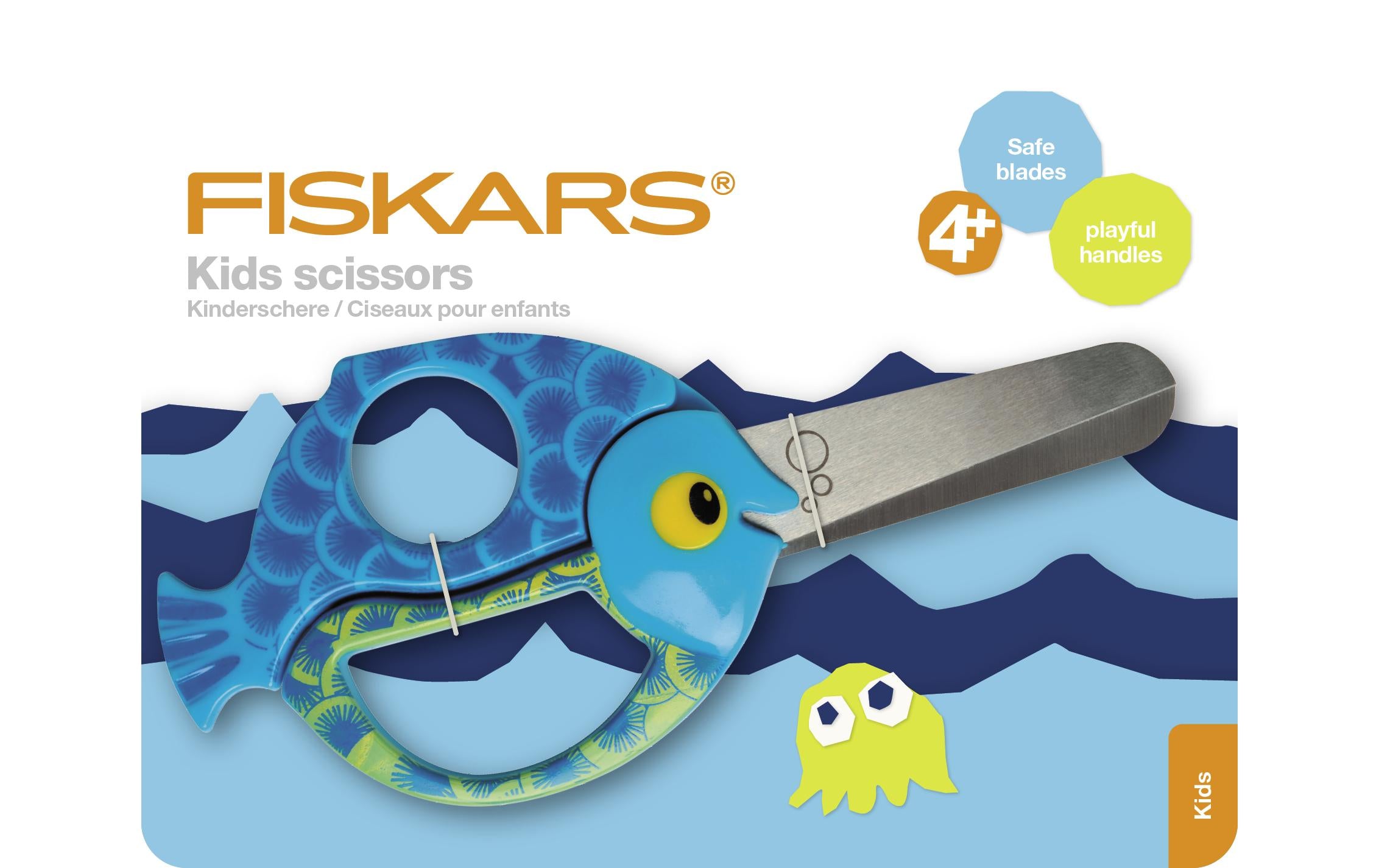 Fiskars Tierschere für Kinder Fisch