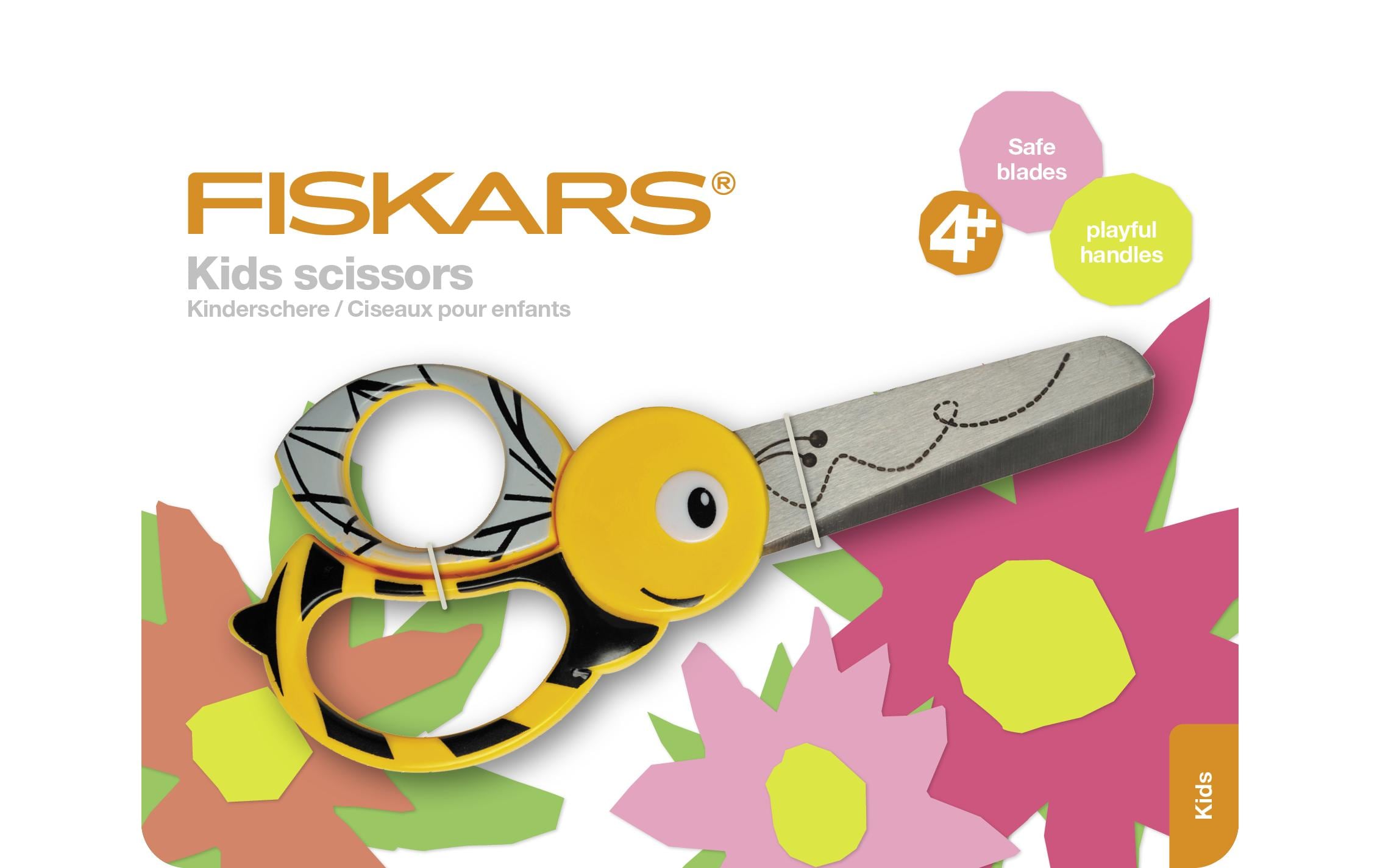 Fiskars Tierschere für Kinder Biene
