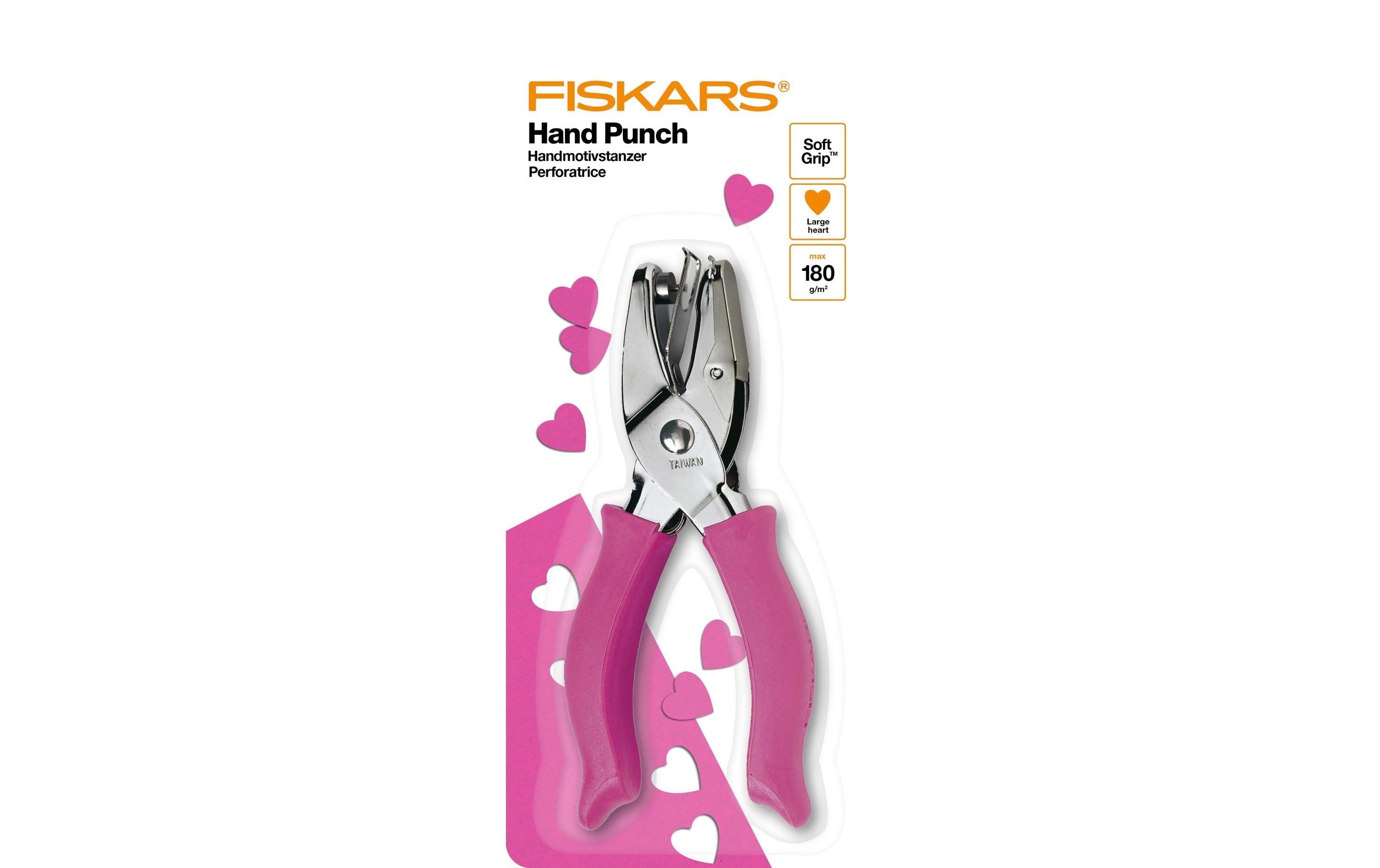 Fiskars Handmotivstanzer grosses Herz 1/4"