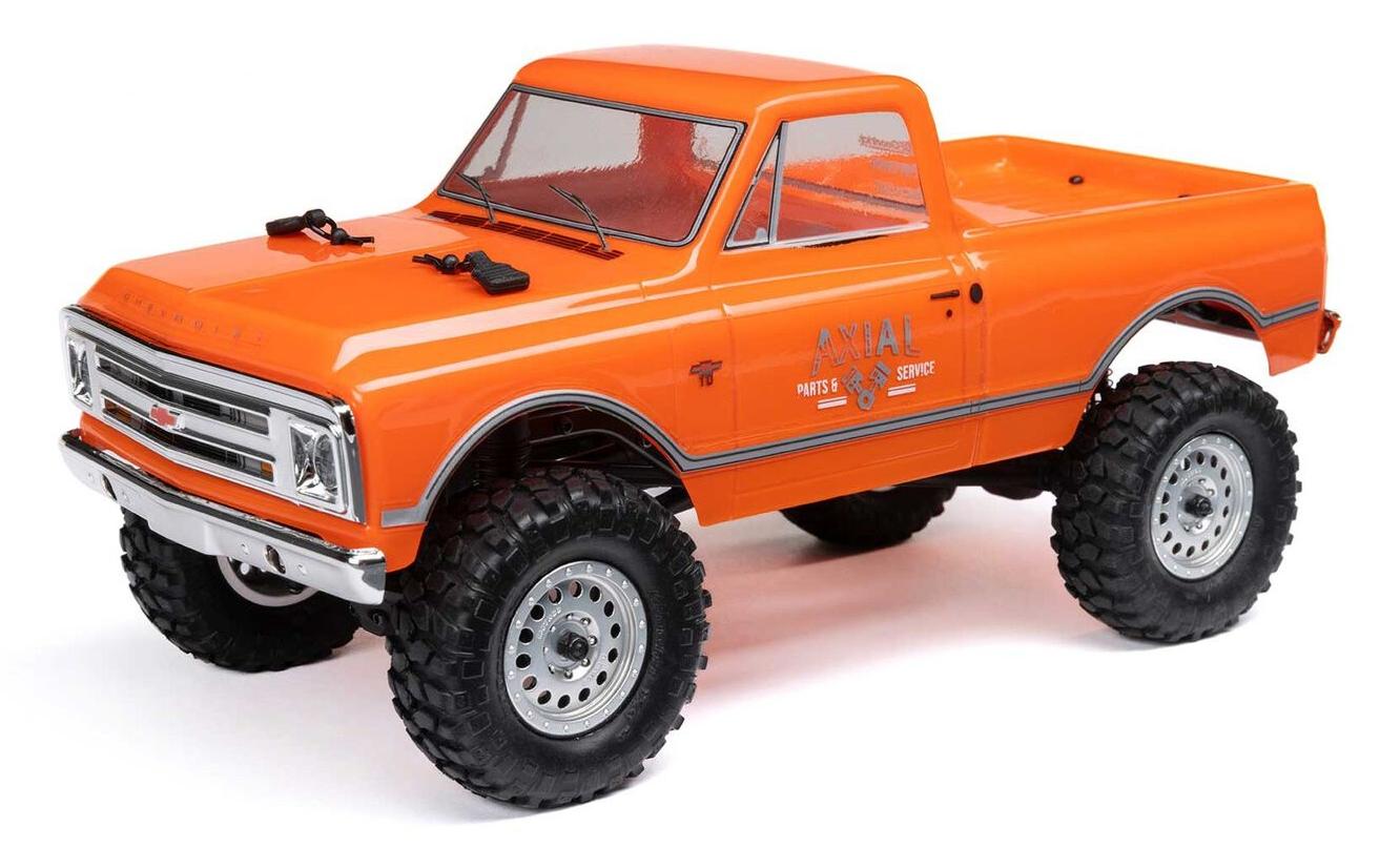 Axial SCX24 C10 V2 RTR Orange Scale Rock Crawler, 1:24
