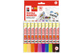 Marabu Kids Textilmarker 3 mm, 10 Stück, waschbeständig bei 60