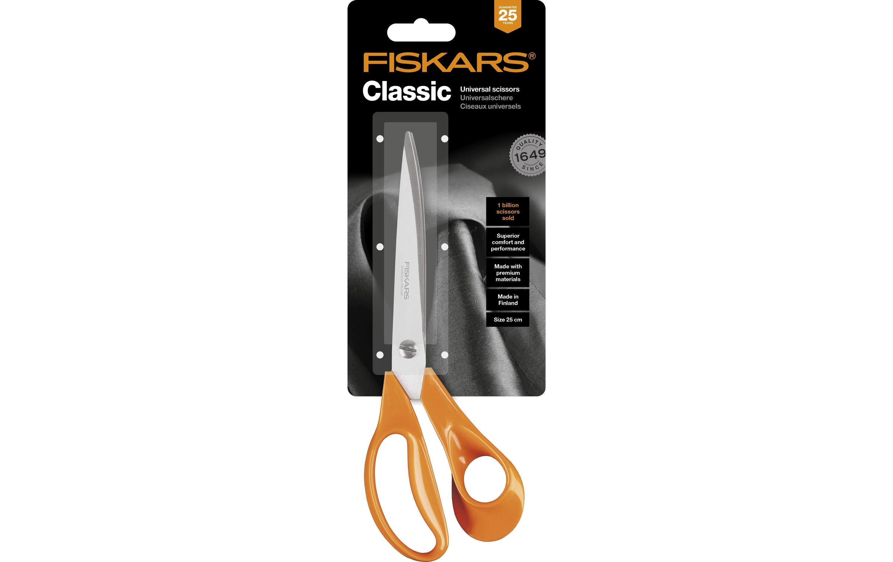 Fiskars Classic-Profischere 25cm Rechtshänder