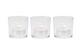 COCON Teelichhalter 3er Set, Glas 5.4cm (D oben)/5cm (D unten), 5.2cm (H)