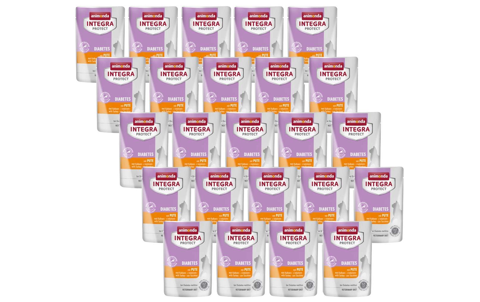 Animonda Integra Cat Diabetes 24x85g Kit Pute