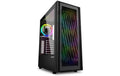 Sharkoon RGB Wave ATX, 2x U3, 1x Type-C, 4x 120 ARGB
