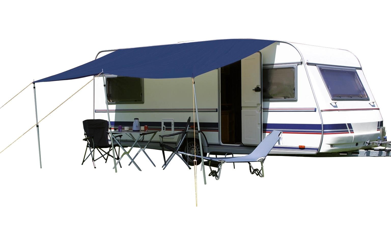 Sonnendach Basic Blau 350x240cm