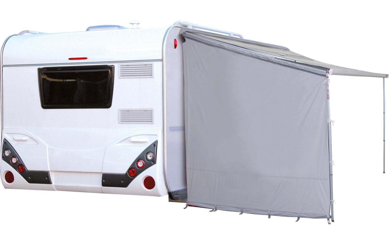 Seitenwand für Reismobile mit Markisen