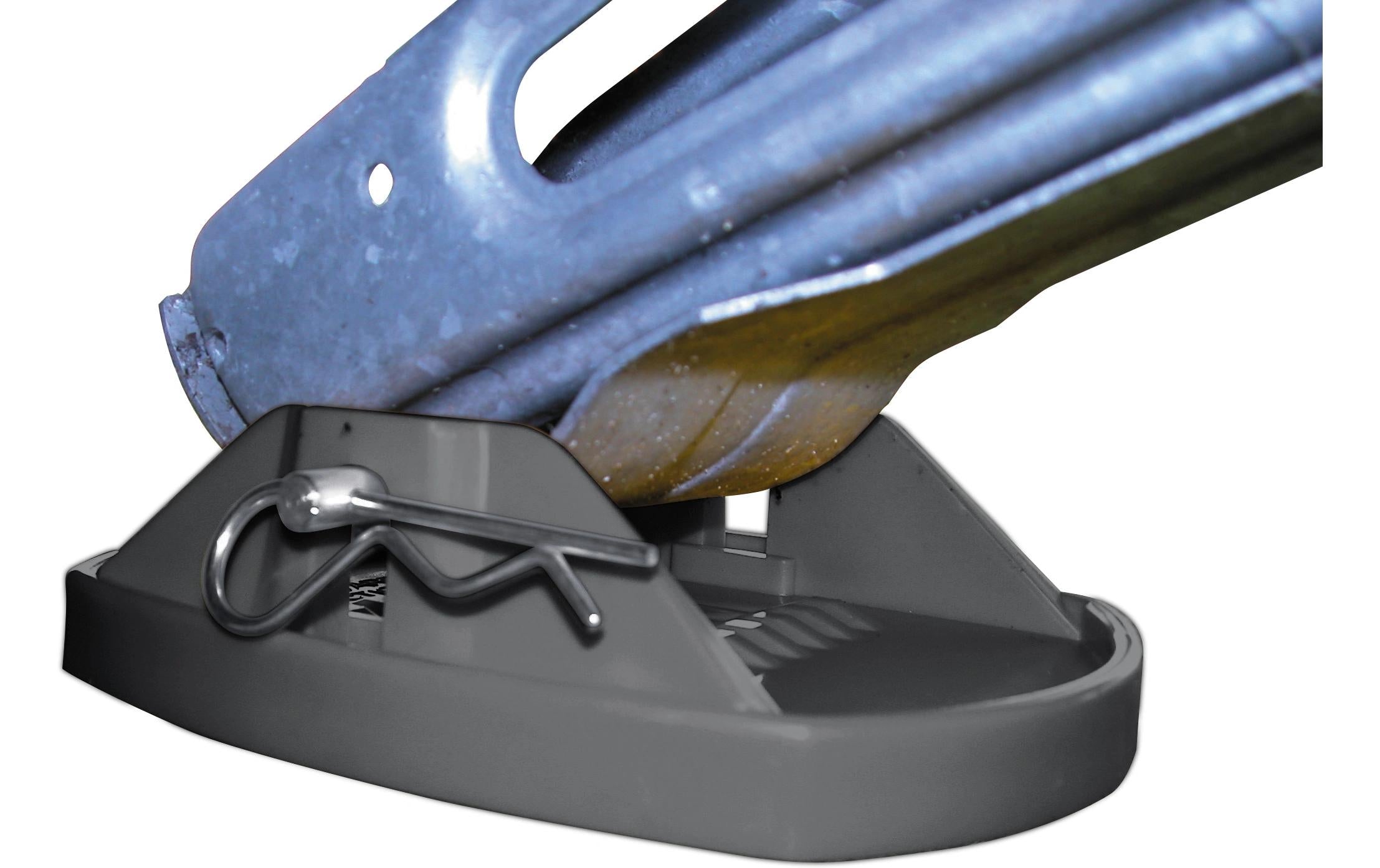 Caravan Stützplattenset, 4 Stück Grau