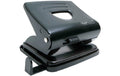 Rapesco 825 2-fach-Metalllocher 25 Blatt, schwarz