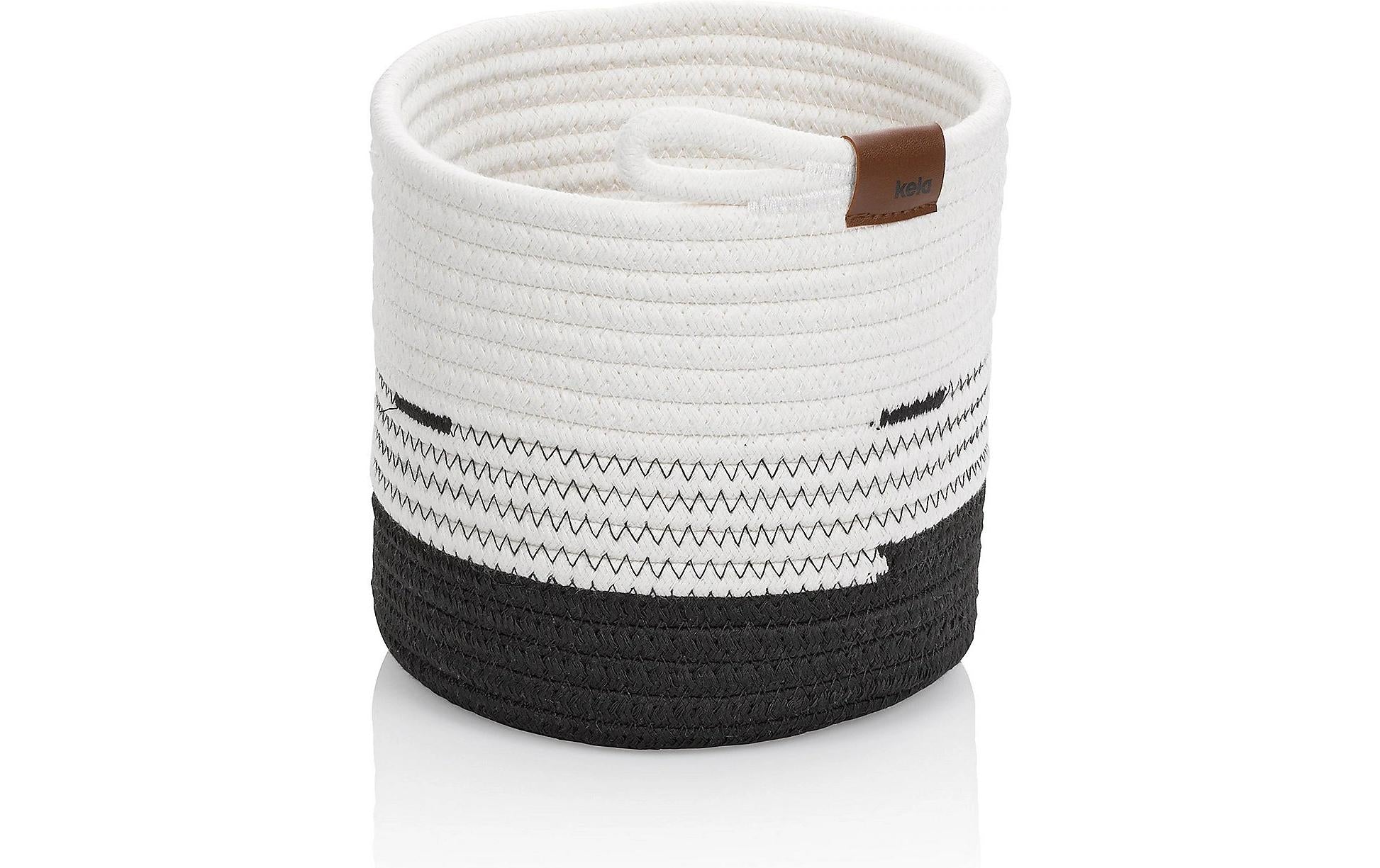 Kela Aufbewahrungskorb Hedda Baumwolle/Polyester, H17 / 18 cm Ø