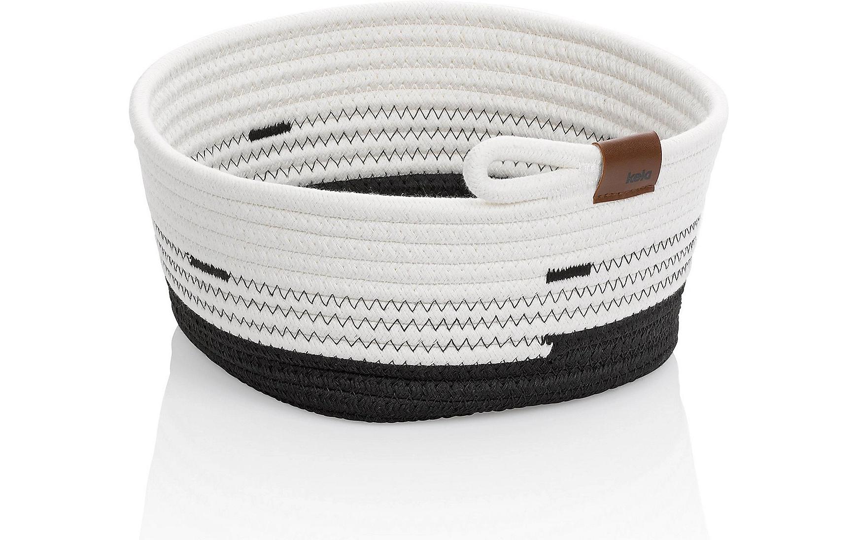 Kela Aufbewahrungskorb Hedda Baumwolle/Polyester, L25 / B25 / H12 cm