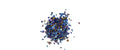 Jesmonite Glitzer 30g, mix fabrig dunkel