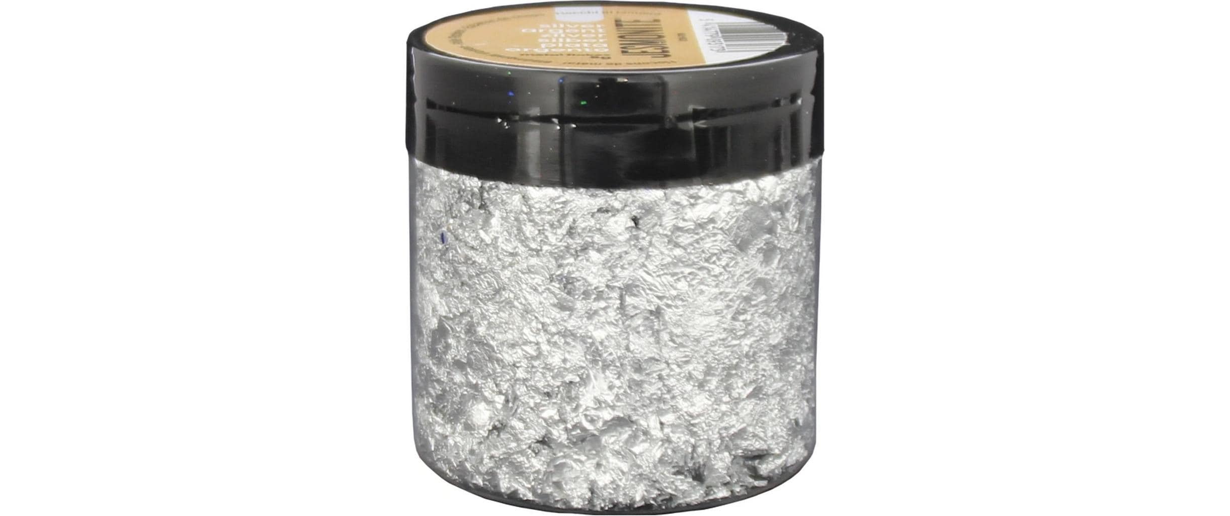Jesmonite Metallflocken 5g, silber